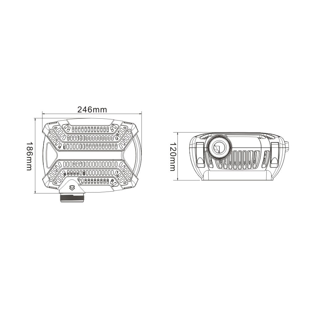 BluFlow 5.200 - Bomba de filtro para estanque eficiente energéticamente - 5.200 l/h - 40 vatios